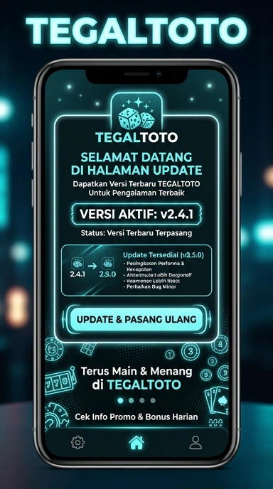 Riwayat Versi Tegaltoto untuk Pengguna Android